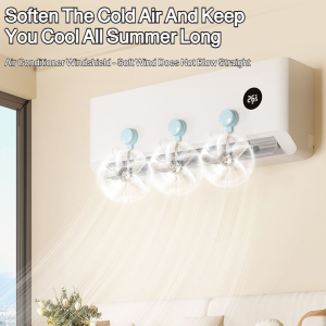 New windshield hanging machine office baffle fan air guide cover