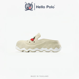 Hello Polo รองเท้ารัดส้นผู้หญิง พื้นหนา วัสดุ EVA เบาพื้นนุ่มมาก สบาย ทนต่อการสึกหรอ รองเท้านิ่มเหมือนเหยียบอึ HP8056