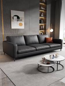 Fabric Sofa Nordic Light Luxury Large and Small Apartment Type Faux Leather Latex Apartment Sofa Sofa Chair Sofa Set 123 Seater Business Office Sofa