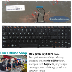 KEYBOARD LAPTOP LENOVO IDEAPAD G580 G585 G590 Z580 Z585 Z580A N580 N585 N586 B580 V580 NEW HIGH QUALITY