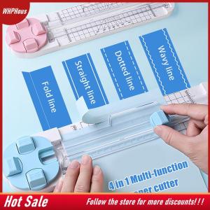 【COD】🔥🔥🔥 4 In1 Paper Trimmer Craft Paper Cutter Multi-Function Scrapbooking Tool For Cutting Paper Photos Scrapbook Postcard
