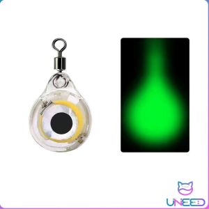 Need Fishing Lure Trap Light LED Eye Shape Fish Bait Luminous Lure Lamp