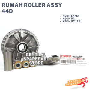 (YAMAHA) 44D RUMAH ROLLER ASSY XEON LAMA RC GT 125 / TUTUP RUMAH ROLER / FINDRIVE FACE / TUTUP RUMAH ROLLER PULLEY / LAWAN KIPAS CVT / BOSH