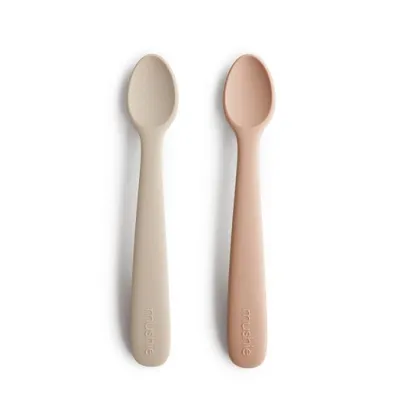 Mushie Baby Feeding Spoon 2-Pack