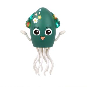 BENNETTGC Magical Dancing Octopus Toy Automatic Obstacle Avoidance Eight-claw Twisting Stress Relieving Toys Creative USB Charging Puzzle Electric Toy for Childrens Gift