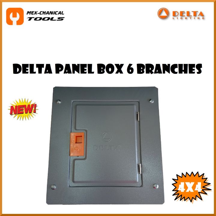 Delta Panel Box 6 Branches (4x4) | Lazada PH