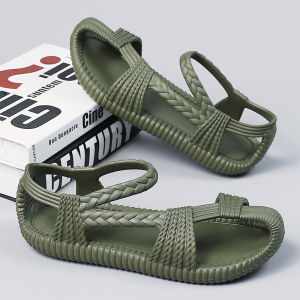 Free Shipping MenS Summer Sandals Designed For Outdoor Wear Specifically For Drivers Featuring A Trendy And Versatile Style Suitable For Sports And Beach Activities With A Non-Slip Sole.New Style 26