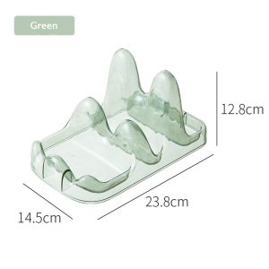 Nhà Bếp đa chức năng nắp nồi và Bảng cắt tổ chức với thiết kế thoát nước trong suốt