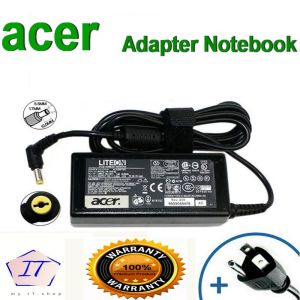 Adapter Acer 19V/3.42A 5.5x1.7mm สายชาร์จโน๊ตบุ๊ค สายชาร์จ ที่ชาร์แบตเตอรี่ battery สายชาร์จโน๊ตบุ๊คราคาถูก สายชาร์จโน๊ต อะแดปเตอร์โน๊ตบุ๊ค สายชาร์จคอม Acer Aspire E1-431 E1-431G E1-451G E1-471 E1-471G E1-510 E1-521