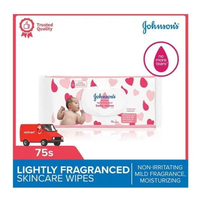 Johnsons Baby Skincare Baby Wipes Lightly Fragranced