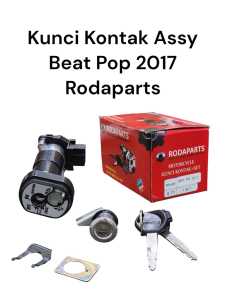 Kunci Kontak Assy Motor Beat pop 2017 / Set Kunci Kontak Jok Beat pop 2017 RodaParts RDP
