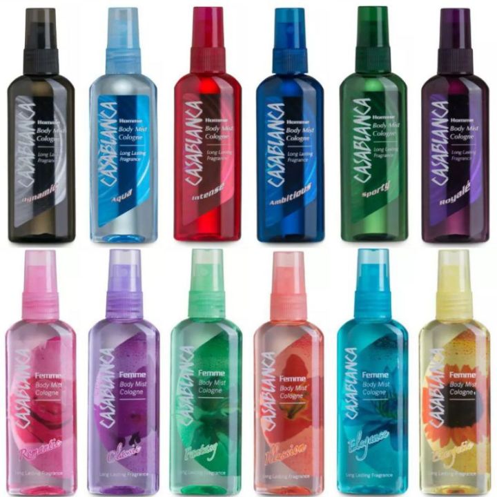 Casablanca Body Mist Cologne Homme 100ml Men Women Lazada