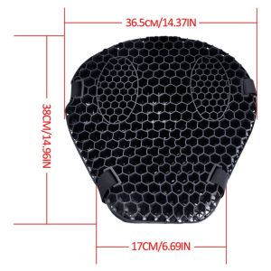 đệm lót yên xe máy 3d hình tổ ong chống trượt tiện lợi,đệm lót yên xe máy sillicone 3d hình tổ ong tiện lợi