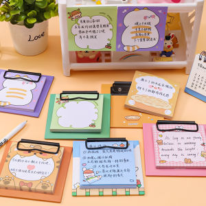 Board Clip Sticky Notes Papan Klip Memo Karakter Lucu Unik DCA0821