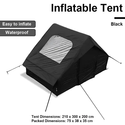 GLAMPTURE Ready To Ship 6.3 SQM Inflatable Tent Camping Tent for 10 18 People Breathable Waterproof Portable Air Tent for Outdoor Family