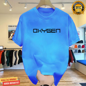 Kaos Distro Oksigent text Hitam  terbaru 100% Premium Quality