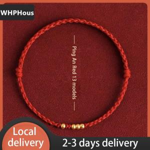 [COD] WHPHous Ship within 24 hours Handmade Lucky Couple Bracelets Life 1314 Ancient Method Shajin Transfer Beads Hand Woven Bracelet For Girlfriends Lovers Gift