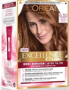 🌈LOreal Paris Excellence Creme Triple Care Hair Color - 6.3 Golden Dark Blonde