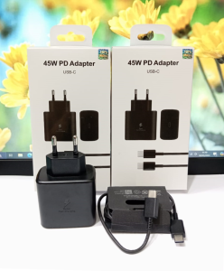 Charger SMSNG MURNI 45W PD Adapter Kabel TYPE C TO TYPE C Fast Charging