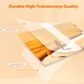100Pcs Laminating Sheets Clear A4 Thermal Laminate Pouches,Dustproof Lamination Sheet, Laminator Plastic Paper Suitable for Paper /Photo /Card /Notecard. 
