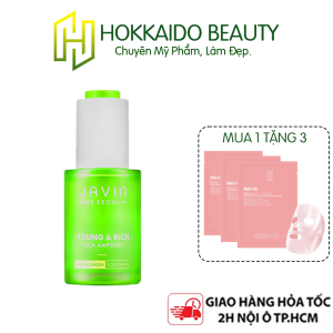 Tinh Chất Dưỡng Da Dành Cho Da Mụn JAVIN De Seoul Young & Rich Cica Ampoule 30ml
