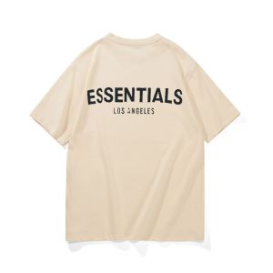 FEAR OF GOD Essentials Mens T-shirt Couple Shirt 300g pure cotton Printed Reflective