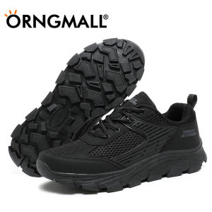 ORNGMALL New Spring Men and Women Hiking Shoes Breathable Boots for Men Lightweight Comfort Climbing Shoes Outdoor Sneakers 36-46