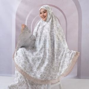 Mukena Dewasa Katun Poil Premium Motif Terbaru 2in1