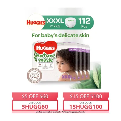 Huggies Platinum Naturemade Pants XXXL SJP 28X4 - Case