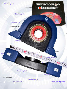 Quang treo xe ô tô phi 65 theo xe dài tâm lỗ 20cm hoặc 295cm lắp cho các loại xe ben xe thùng tải nặng hàng vỏ đen thân xanh dương
