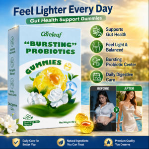 Probiotic Gummies Gut Health Digestive Support Bursting Soft Chews Daily Probiotic Supplement