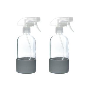 Practical Glass Sprayers Bottle Set 500ML Manual Pump Operations For Precise Water Distribution