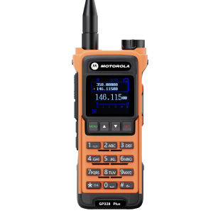 MOTOROLA GP328 plus walkie talkie ยาววิทยุสองทาง original motorola วิทยุ walkie-talkies ความถี่เที่ยวบิน 1-15 กม.