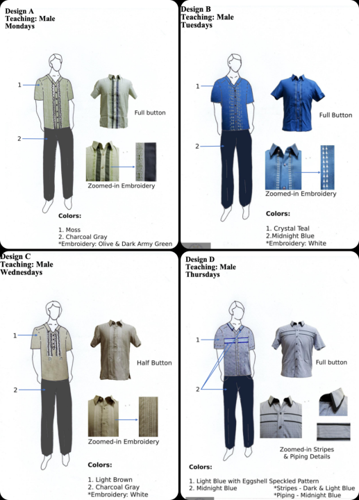 DepEd 2021-2023 Teacher Uniforms (MALE) | Lazada PH