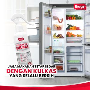 Bisop - Cairan Pembersih Kulkas Pembersih Kulkas Anti Bakteri dan Bebas Bau