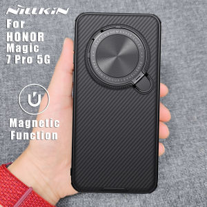 NILLKIN for Honor Magic 7 Pro 5G case Magsafe Magnetic Charging Adapt Lens Camera Protection CamShield Prop Back cover2026