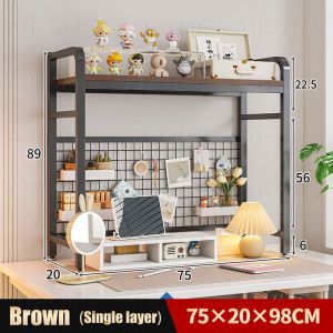 Desktop Rack Tabletop Organiser Multi-layer Shelf Tabletop Storage Multipurpose Tabletop Storage Organiser Hanging Net
