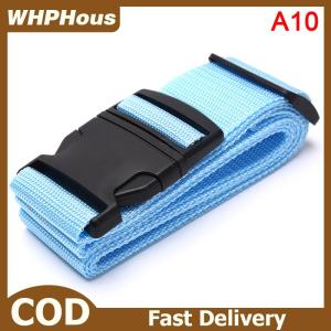 WHPHous Túi hành lý đóng gói khóa mật khẩu cầu vồng 2m có dây đeo hành lý 3 chữ số