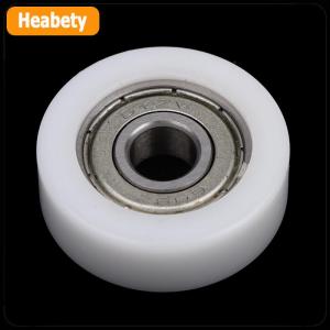 【2-3 ngày giao hàng】 1PC 8x30x10mm tiêm đúc nylon tráng mang bánh xe mang 608 con lăn bánh xe theo dõi đường sắt ròng rọc cửa sổ theo dõi ròng rọc