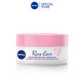 NIVEA Face Rose Care Moisturising Gel Cream 50 ml / Skin Care / Hydrating Moisturizer / Organic Rose / Hyaluronic Acid. 