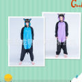 Pokemon Factory Direct Supply Animal Cartoon  Pajama Purple Belly Midnight Cat Hooded Long Sleeve Cute Blue Pajamas Couple. 