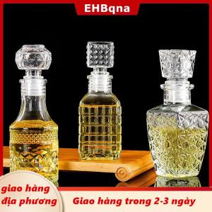 [COD] EHBqna 3PF Ship within 24 hours 1 Pcs Nhỏ Rỗng Tinh Thần Whisky Chai Rượu 50Ml Mini Glass Rượu Chai Với Vít Cap Whiskey Decanter