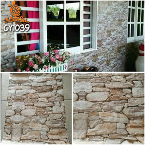 PROMO Wallpaper Dinding Premium Higth Quality Wall Stiker Ukuran 45cm X 8m Stiker Dinding Motif Batu Alam Sungai Cy1039 HOME INTERIOR88