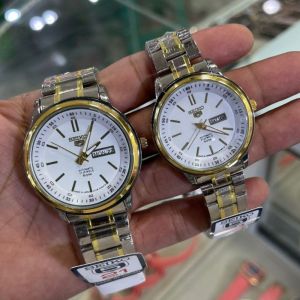 Jam Tangan Couple Pasangan 2025 Seiko XL 4234 Tanggal Hari Aktif  Bisa COD Bisa Satuan Free Batre Bakureh Watch