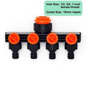 1 Đầu Nối Bộ Chia Nước Vòi Có Ren Cái 1/2 3/4 1 Inch Với Bộ Chuyển Đổi Nhanh Sang Bộ Chuyển Đổi Nhanh Phụ Kiện Tưới Vườn