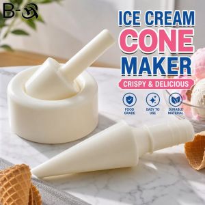 Ice Cream Cone Maker Waffle Cone Mold Egg Roll Roller Nonstick Baking Tool Home Dessert Kitchen