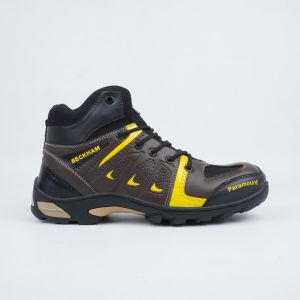 Sepatu Safety Boots Original Pria Wanita Beckham Touring Hiking Proyek Septy Shoes Pria Wanita Kulit