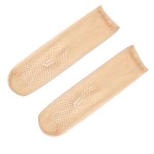 Casual Breathable Short Stocking Dots Thin Silk Anti-slip Solid Color Snag-proof Sock for Women Summer Daily