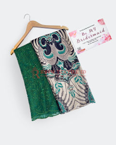 Paket Seragam Bridesmaid Lengkap Wisuda Lamaran Keluarga Kain Batik Motif Kain Tile Akar
