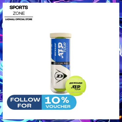 DUNLOP ATP Official Tennis Ball 601313/601598 (NEW PACKAGING)